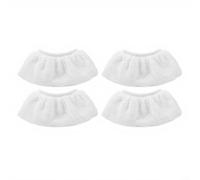 Puupaa Microfibre Cloth Cover Pads Set Washable for Karcher for Easyfix SC1, SC2, SC3, SC4, SC5, SV7 Steam Cleaners(4PCS)