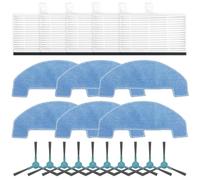 Puupaa Replacement Accessories Kit for Ultenic D10 Robot Vacuum Cleaner Parts, Side Brush, Filter, Mop Cloth(B)
