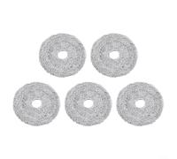 Puupaa Robot Vacuum Cleaner Mop for Ultenic MC1 Replacement Cleaning Cloth Set, 5 Pieces Mopping Pads, Floor Mop Microfiber Cleaning Accessories