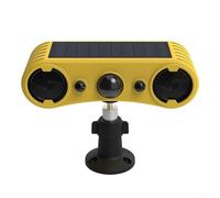 Puupaa Solar Motion Sensor Alarm, Outdoor Motion Sensor Alarm-13 Sounds Including Dog Barking&Gunshot, Say Goodbye to The Unwanted Explorers(A)