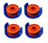 Puupaa Spool & Line Spool Cover Kit For MacAllister MGTP18Li for Garden Grass Lawn Strimmer Trimmer 2.5m Length-4 PCS