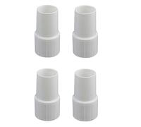 Puupaa Swimming Pool Hose Connector, Pool Vacuum Pool Hose End Cuff Left Hand 38mm for Pool Vacuum Hose 1.5inch Diameter-4 PCS