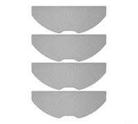 Puupaa Vacuum Mop Cloths Compatible for Tapo RV30 Max, RV30 Max Plus, RV20 Max, RV20 Max Plus Robot Vacuums, Washable and Reusable Soft Mopping Pad Accessories(4 Pack)
