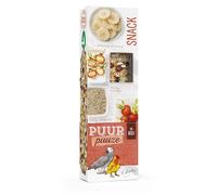 PUUR Twin Pack Banana and Rosehip Parrot Treat Sticks 140g