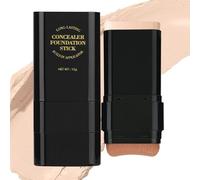 Puwaiio Foundation Makeup Stick,Double-Head Skin Foundation 15g - Double-Head Concealer Cream, Long-lasting Facial Primer for Girls