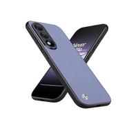 Puxssul Faux Leather Case for OnePlus Nord 5, Premium PU Leather Cover for OnePlus Nord 5, Shockproof Durable Soft TPU Edges, Anti-Fingerprint & Scratch Camera Protective Phone Case (Gray)