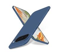 Puxssul Super Thin Case for Google Pixel 9 Pro XL, Ultra Slim Anti-Scratch Skin-Friendly Hard Cover[Full Camera Protection] [Smooth Matte Finish] Sleek Minimalist Phone Case for Pixel 9 Pro XL - Blue
