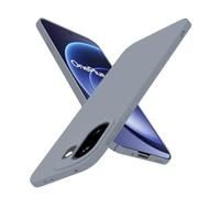 Puxssul Super Thin for OnePlus 15R Case, Ultra Slim Skin-Friendly Anti-Scratch Hard Cover [Full Camera Protection] [Smooth Matte Finish] Sleek Minimalist Phone Case for One Plus 15R, Gray