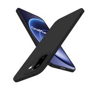 Puxssul Super Thin for OnePlus 15R Case, Ultra Slim Skin-Friendly Anti-Scratch Hard Cover [Full Camera Protection] [Smooth Matte Finish] Sleek Minimalist Phone Case for One Plus 15R, Black