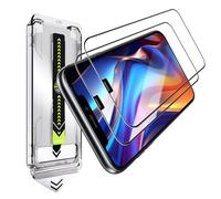 PuyaTeya 9H Glass for iPhone 11 pro max/Xs max Screen Protector Auto-Dust Removal, Bubble Free Full Coverage 0.33mm Ultra HD Clear Screen Protector, Easy Installation, 2 Pack