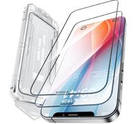 PuyaTeya 9H+ Glass for iPhone 12/12 Pro Screen Protector, Easy Installation, Auto-Dust Removal, Bubble Free 0.33mm Full Coverage Ultra HD Screen Protector, Case Friendly, 2 Pack