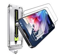 PuyaTeya 9H Glass for iPhone 13/14/13 Pro Screen Protector Auto-Dust Removal, Bubble Free Full Coverage 0.33mm Ultra HD Clear Screen Protector, Easy Installation, 2 Pack