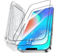 PuyaTeya 9H+ Glass for iPhone 13 pro max/14 Plus Screen Protector, Easy Installation, Auto-Dust Removal, Bubble Free 0.33mm Full Coverage Ultra HD Screen Protector, Case Friendly, 2 Pack