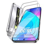 PuyaTeya Unbreak 9H Glass for Samsung S24/S25 Screen Protector [Auto-Dust Removal, Bubble Free] 1:1 Full-Coverage Tempered Glass Ultra HD Clear, Case Friendly, 2-Pack