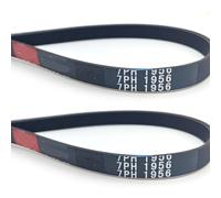 PUYEN 2PCS 7PH1956 H//U//T//C//H//I//N//S//O/N B//E//K//O TUMBLE DRYER DRIVE BELT V 7PH 1956 TKF8439 TKF8431