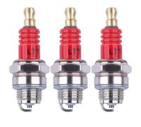 PUYEN 3pcs S//Park P//Lug L7T for G//a//s/o//l/i//n//e Chainsaw and Brush Cutter Trimmer Lawn Mower Garden Tool Parts