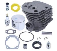 PUYEN 45mm Cylinder Piston Kit for H//u//s//q//v///a/r//n//a 50 51 55 Chainsaw 503 60 91 71 Decompression Valve Fuel Line Filter Pipe Gasket