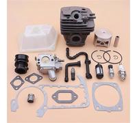 PUYEN 49mm Cylinder Piston Carburetor Kit for S//t//i//h//l MS361 MS 361 Air Fuel Oil Filter Line Intake Gasket Valve