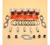 PUYEN 5Pcs 42.5mm Piston Rings Bearing Muffler Gasket Kit Fit S//T//I//H//L MS250 MS 250 025 Chainsaw Engine Motor Parts