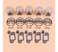 PUYEN 5set 38MM Piston Rings Bearing Kit for S//T//I//H//L MS180 MS180C MS 180 018 Chainsaw Gas Saws Engine Motor 11300302004