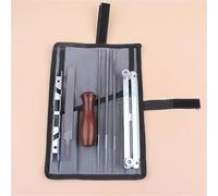 PUYEN 7pcs Chainsaw Chain Sharpening Filing File Kit 4mm 4.8mm 5.5mm for S//t//i//h//l 3/8" .325" .404" Files Wooden Holder Set