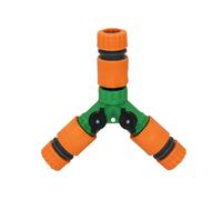 PUYEN Garden Hose Tap 3 Way Tap Y Connector 1/2 3/4 1" Hose Quick Coupler Irrigation Valve Garden Water Splitter 1Set(3I4 inch)
