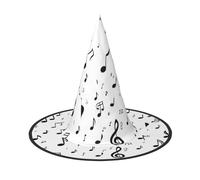 PUYhgb Sign Language Alphabet Print Halloween Hat, Lightweight For Halloween Party/Carnival, One Size Fits Most