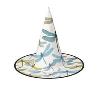 PUYhgb Simple Dragonfly Print Halloween Hat, Lightweight For Halloween Party/Carnival, One Size Fits Most
