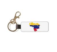PUYhgb Venezuela Flag Print Key Chain With Metal Rings & Lobster Clasp, Present Key Chain For Him Her Anniversary