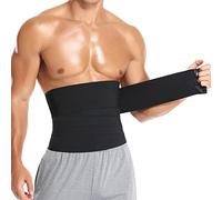 PUYYDS Men Waist Trainer Body Shaper Male Abdomen Reducer Bandage Wrap Slimming Belt Tummy Control Waist Trimmer Corset Belly Shapewear