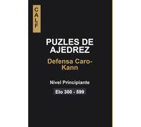 Puzles de Ajedrez: Defensa Caro-Kann para Principiantes (Puzles en la Defensa Caro-Kann)