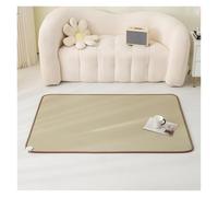 PUZYI heated rug Electric Heated Mats Indoor Floor Area Rug Waterproof Adjustment Electric Carpet Great For Yoga Living Room carpet(Color3,140 * 200cm)