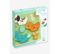 Puzz and Play Friends wooden puzzle green