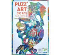 Puzz Art Sea Horse 350 piece shaped djeco jigsaw puzzle