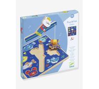 Puzz & Fish Colour Puzzle, DJECO deep blue
