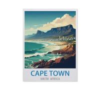 Puzzel Für Erwachsene Jigsaw Puzzle 1000，Kapstadt, Südafrika，DIY Papier puzzle Einzigartiges Geschenk Wohnkultur Stil（38x26cm）-CJ72