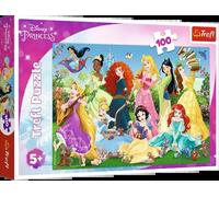 Puzzle 100 elementów. Disney Princess. Czarujące księżniczki - Trefl