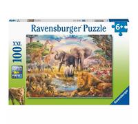 Puzzle 100 elementów. Dzikie zwierzęta - Ravensburger