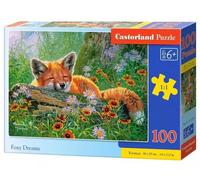 Puzzle 100 elementów. Foxy Dreams - Castorland