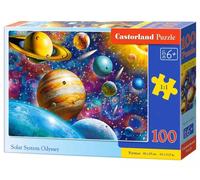Puzzle 100 elementów. Odyseja Układu Słonecznego - Castorland