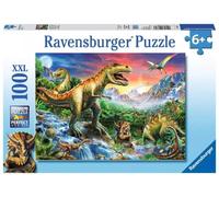 Puzzle 100 elementów XXL. Epoka dinozaurów - Ravensburger