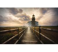 Puzzle 100, Natural beauty, Lighthouse 45.5x35.5CM