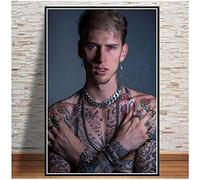 Puzzle 100 Pieces Machine Gun Kelly Rapper Hip Hop Music Singer Star Poster Paper for Adults Children Games Learning Toy 45.5x35.5CM