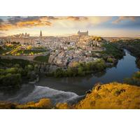 Puzzle 100 Pieces Panorama Spain Toledo Tagus River Landscape 45.5x35.5CM