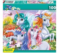 Puzzle: Zdjęcie jednorożców, 100 elementów - Schmidt Spiele