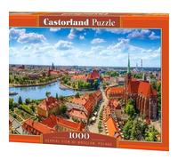 Castorland Jigsaw Puzzle Aerial View of Wroclaw Poland 1000 Piece Jigsaw Puzzle