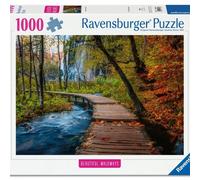 Puzzle 1000 Autumnal Wooden Trail Ravensburger Puzzle Top