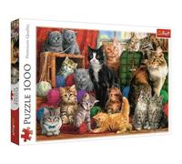 Puzzle 1000 Cat Gathering Trefl Puzzle Top Quality Best