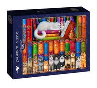 Puzzle 1000 Cat Library Bluebird Puzzle Top Quality BEST
