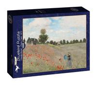 Puzzle 1000 Claude Monet Poppy Field Bluebird Puzzle Top Quality